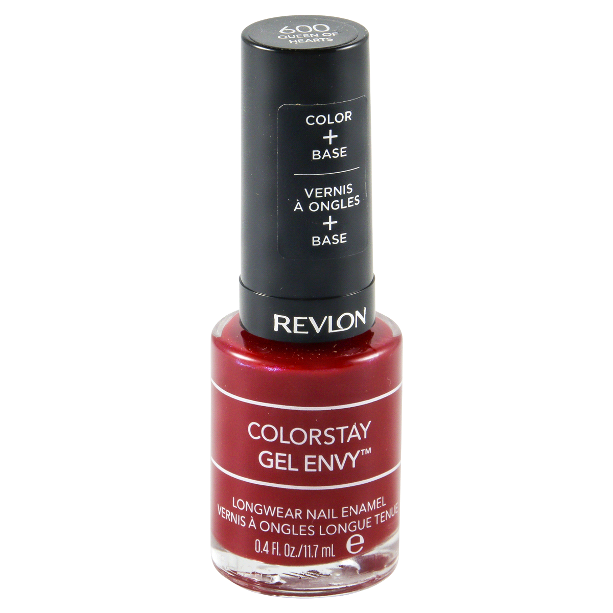 slide 1 of 2, Revlon Colorstay Gel Envy Longwear Nail Enamel - 600 Queen Of Hearts, 0.4 oz