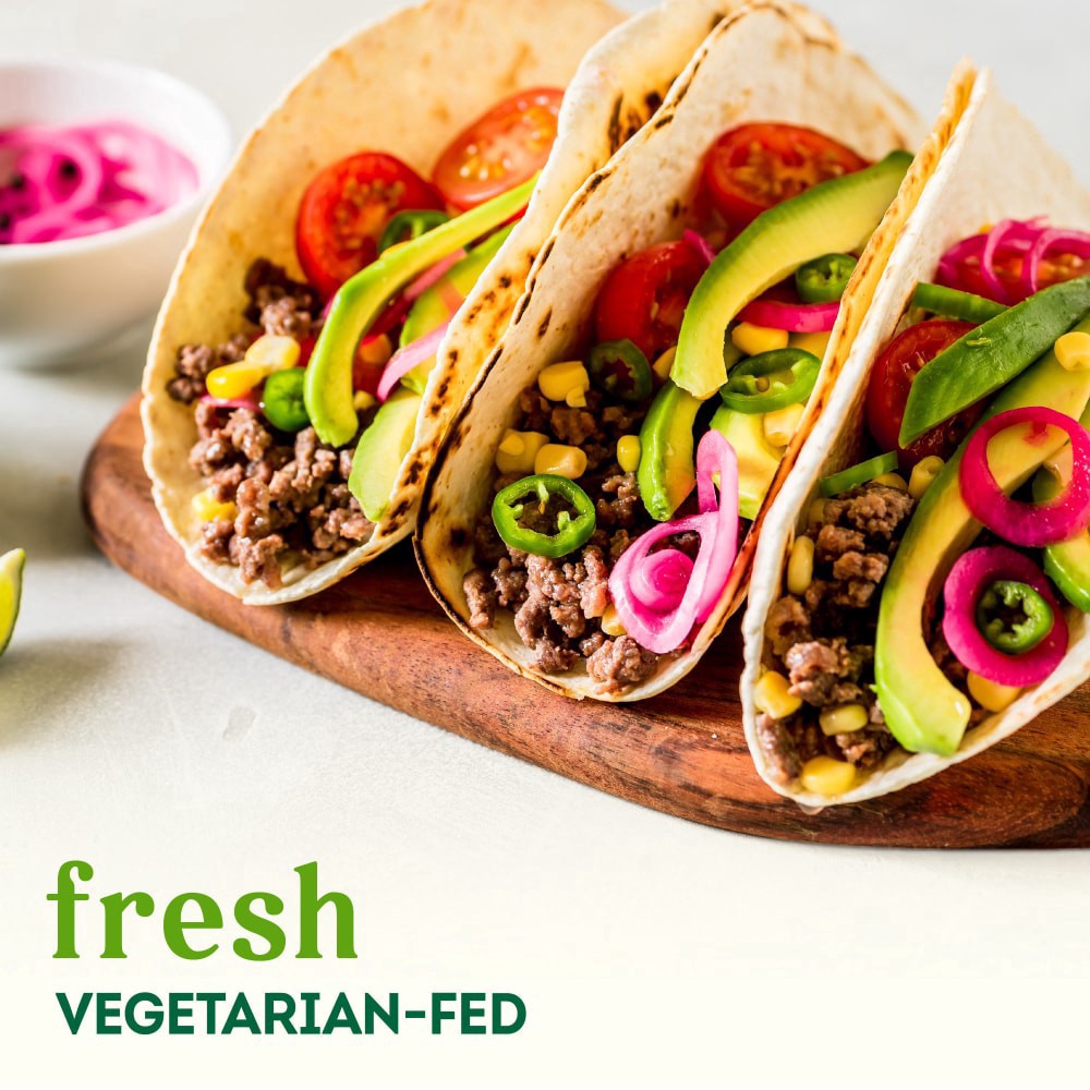 slide 3 of 4, Simple Truth Natural Ground Beef 91% Lean, 16 oz