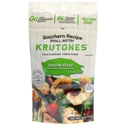 Krutones Southern Recipe Italian Style Chicharron Croutons 2 oz