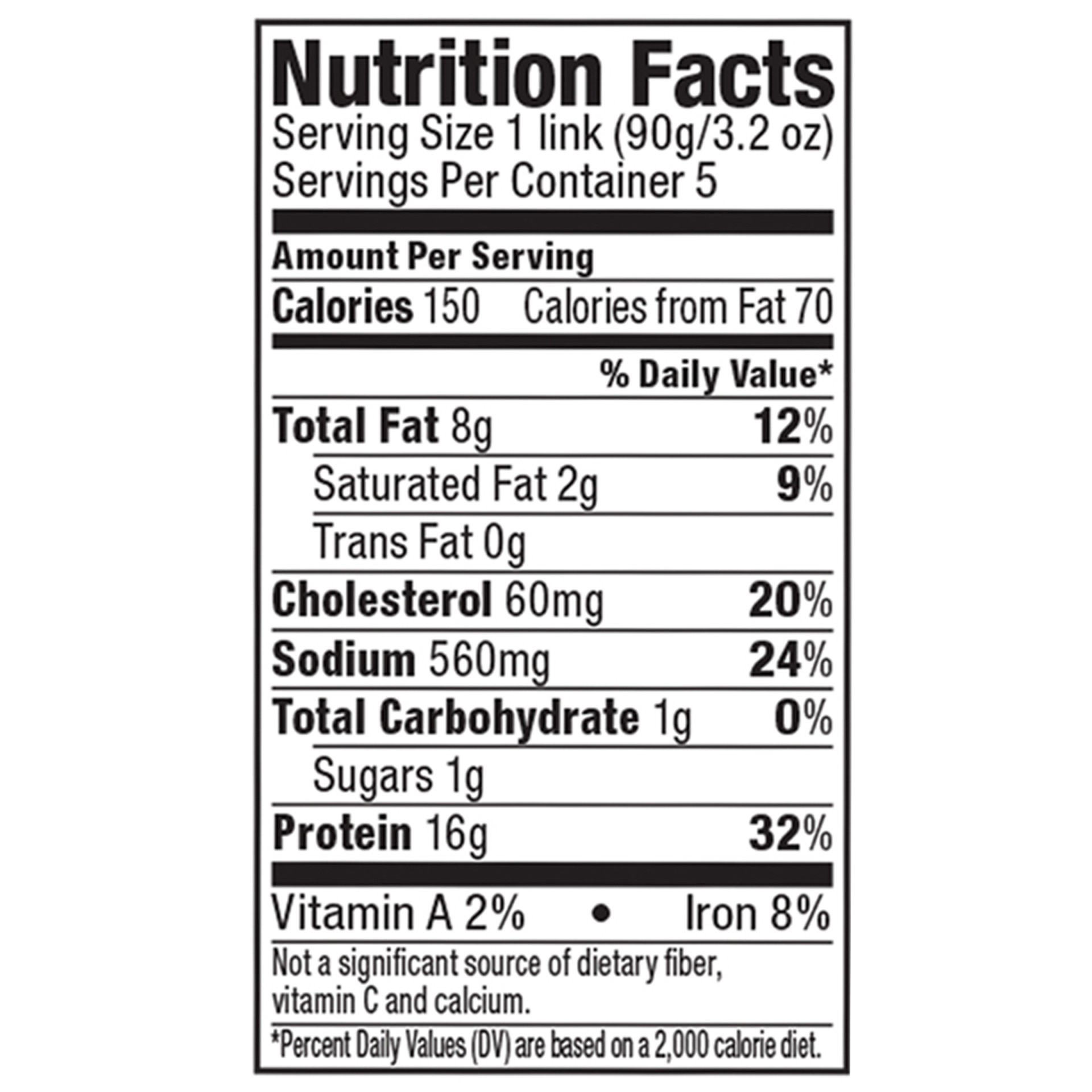 slide 7 of 8, Butterball Everyday Sweet Italian Style Turkey Sausage, 16 oz