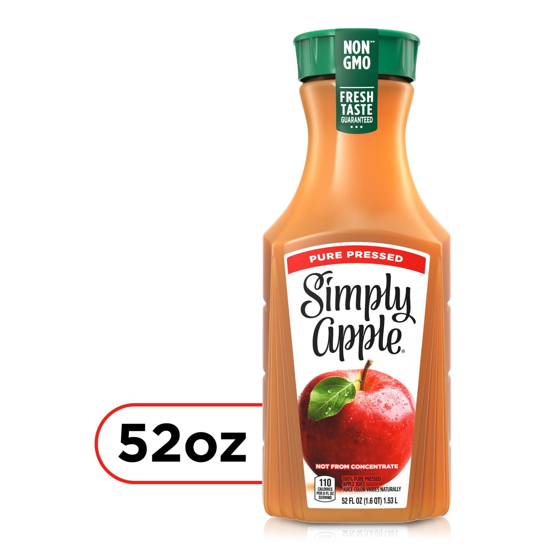 slide 1 of 12, Simply Apple 100% Juice, 59 oz