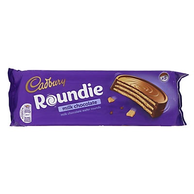 slide 1 of 1, Cadbury RoundieMilk Chocolate Wafer Rounds, 5.2 oz