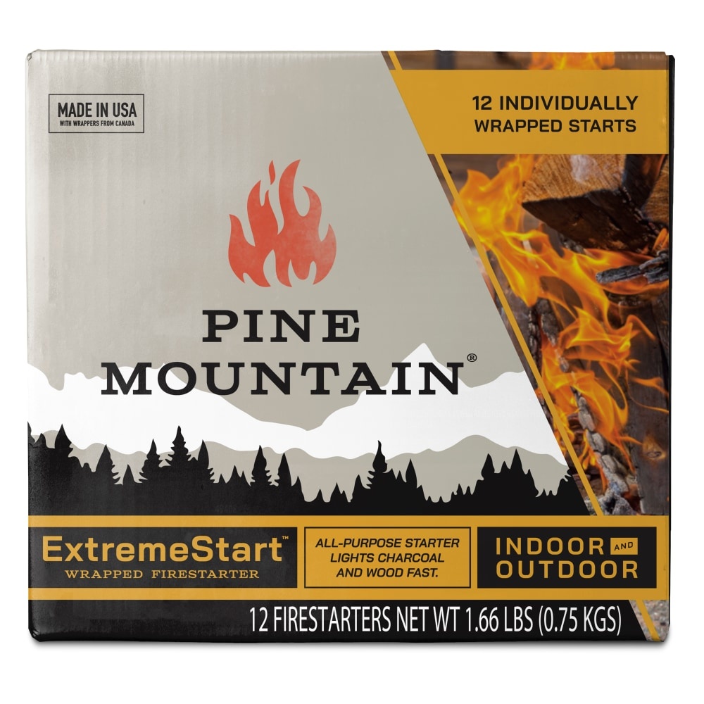 slide 1 of 1, Pine Mountain Extremestart Firestarter, 12 ct