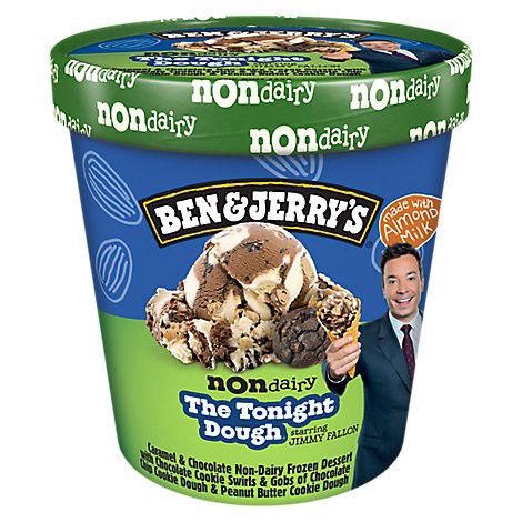 slide 1 of 1, Ben & Jerry's The Tonight Dough Non-Dairy Frozen Dessert - 16 Oz, 16 oz