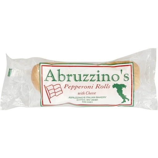 slide 1 of 1, Abruzzino's Rolls, Pepperoni With Cheese, 6 oz