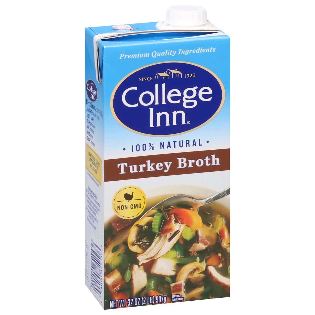 slide 4 of 13, College Inn Turkey Broth 32 oz Carton, 32 oz