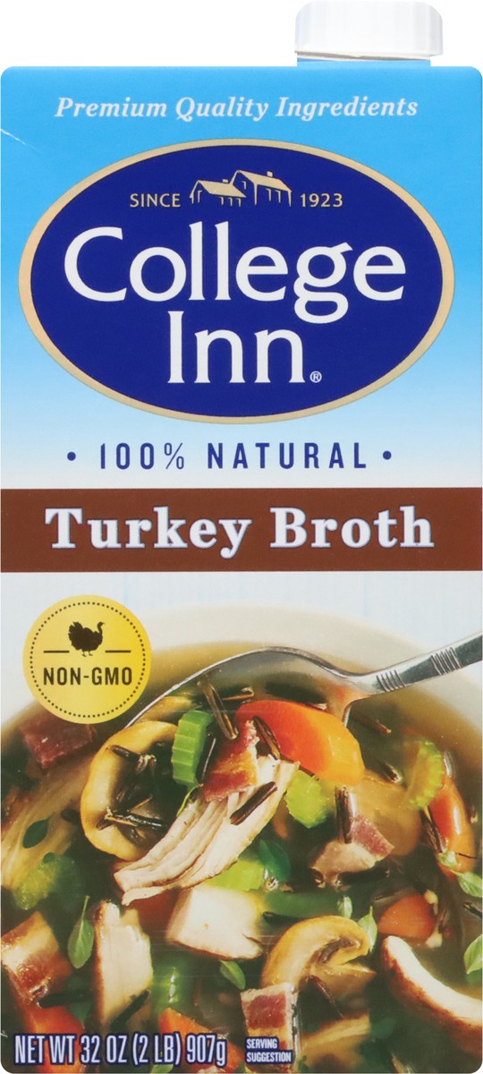 slide 12 of 13, College Inn Turkey Broth 32 oz Carton, 32 oz