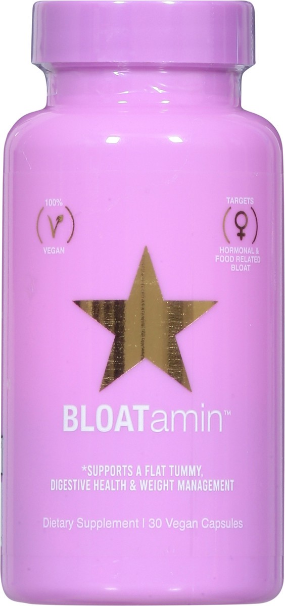 slide 6 of 13, Bloatamin Vegan Capsules Dietary Supplement 30 Capsules, 30 ct