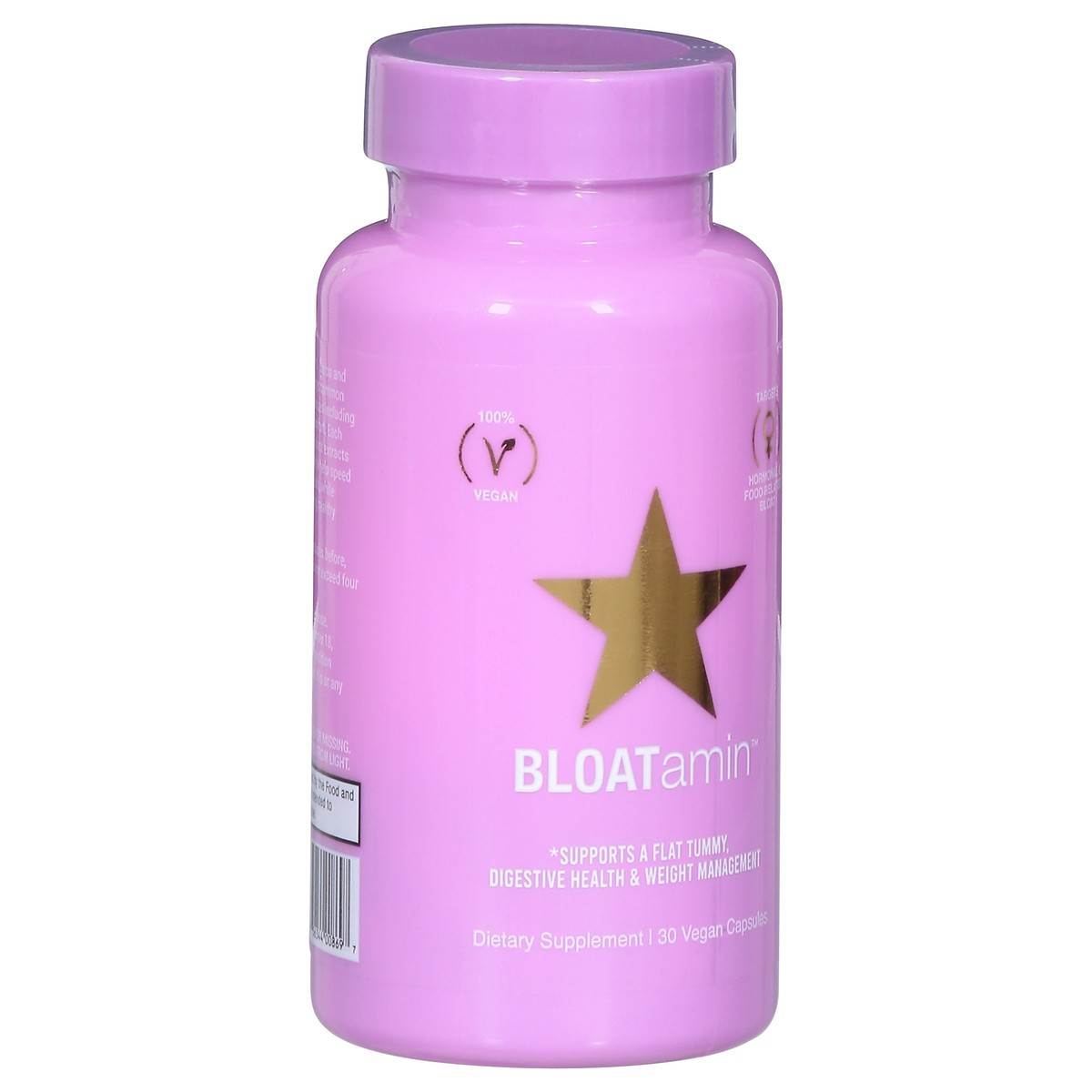slide 7 of 13, Bloatamin Vegan Capsules Dietary Supplement 30 Capsules, 30 ct