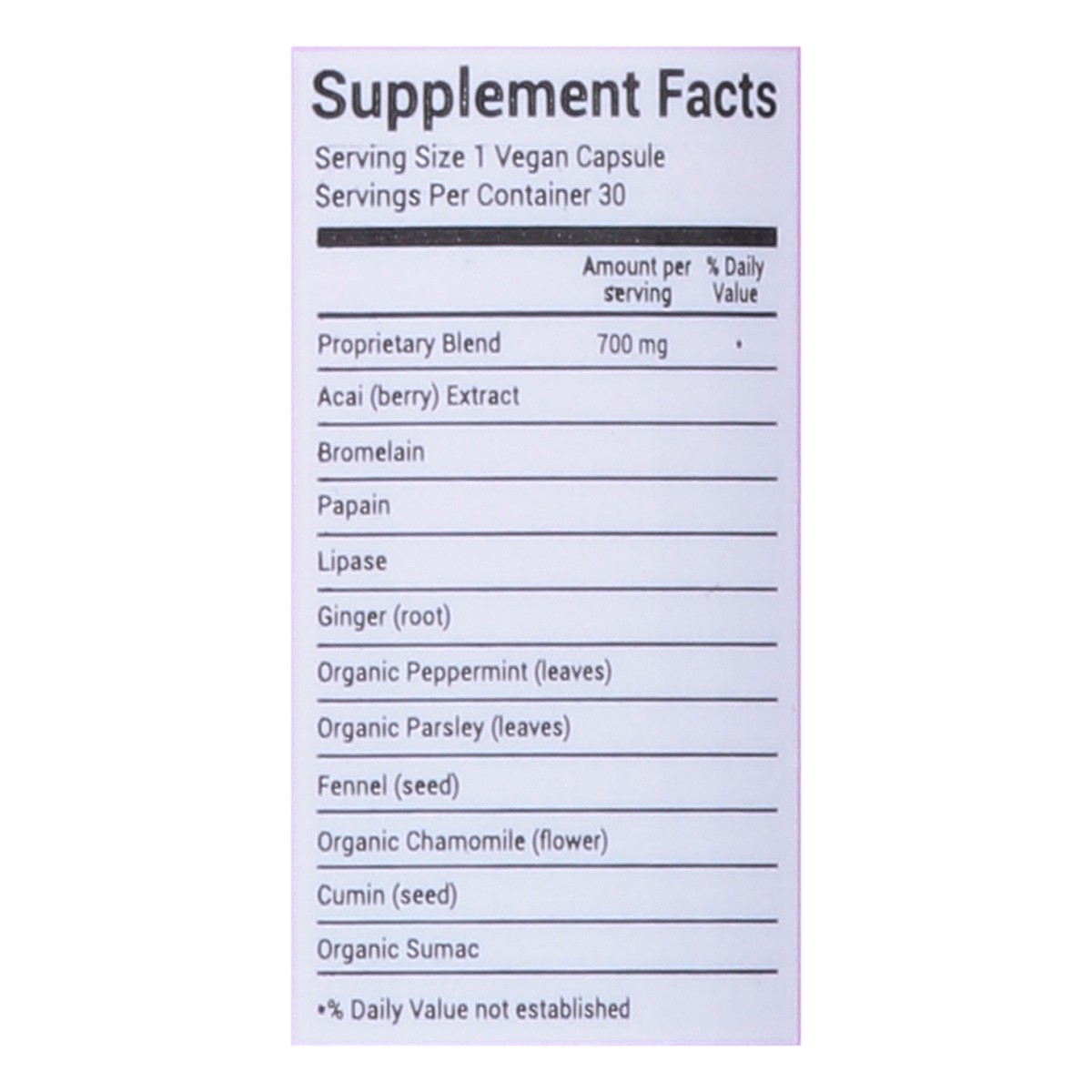 slide 9 of 13, Bloatamin Vegan Capsules Dietary Supplement 30 Capsules, 30 ct