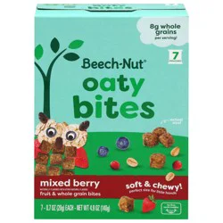 Beech-Nut Mixed Berry Oaty Bites 7 - 0.7 oz Pouches