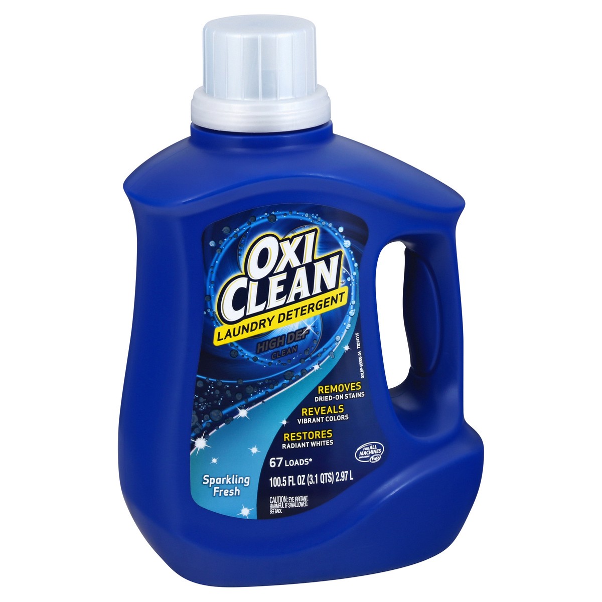 slide 2 of 9, Oxi-Clean Liquid Laundry Detergent, Sparkling Fresh Scent, 100.5 oz., 100.50 fl oz