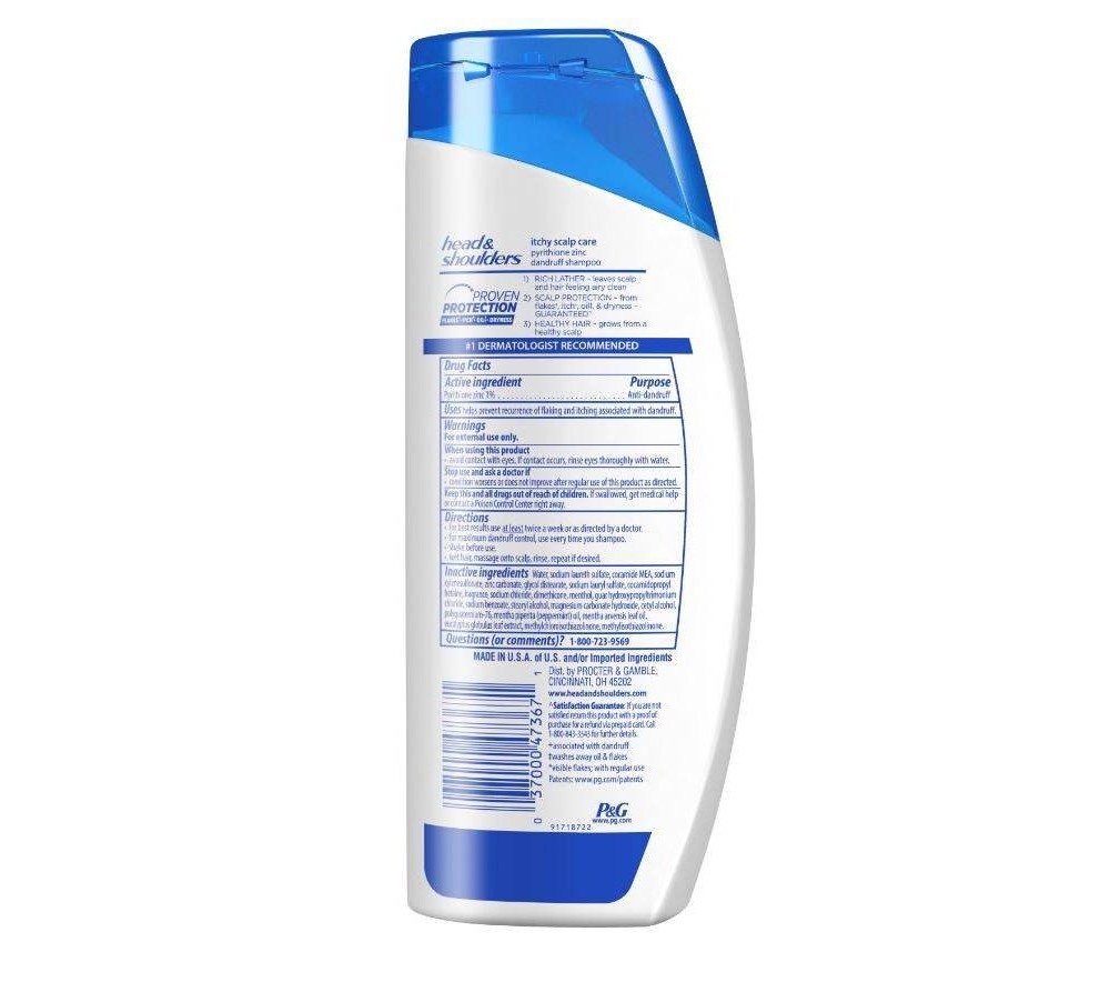 slide 3 of 3, Head & Shoulders Itchy Scalp Care Shampoo, 23.7 fl oz