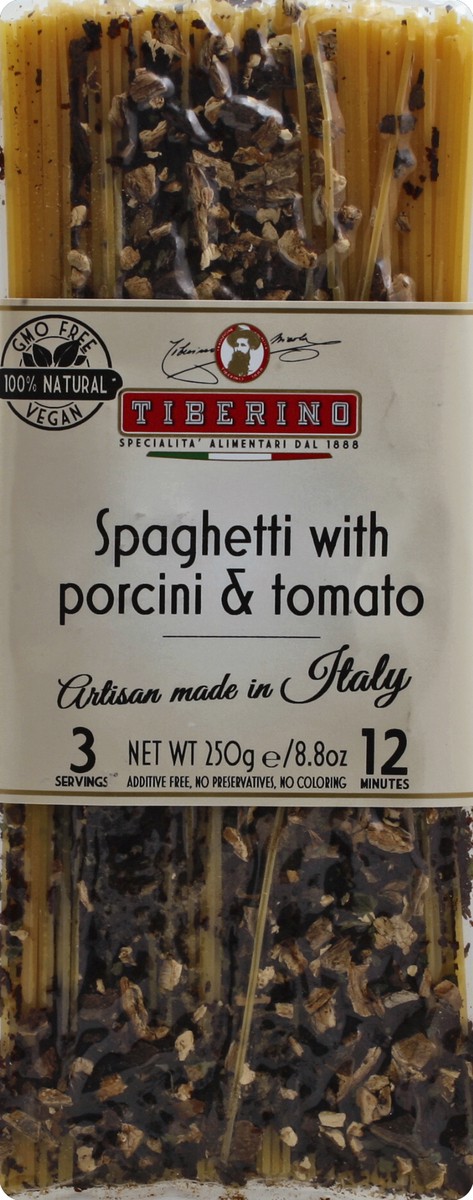 slide 1 of 8, Tiberino Spaghetti 250 g, 9 oz