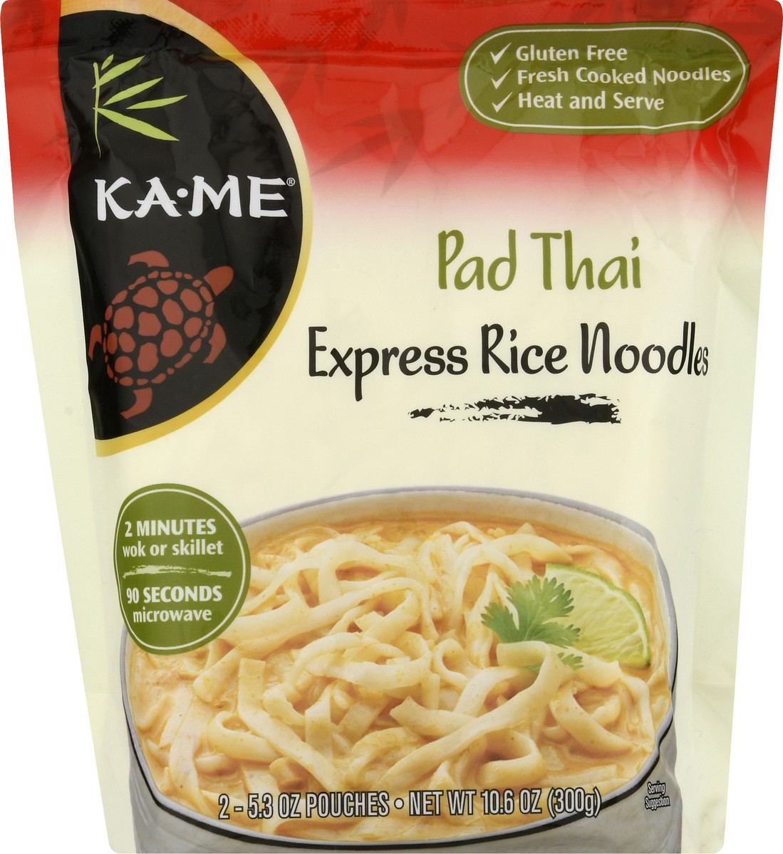 slide 1 of 9, KA-ME Pad Thai Express Rice Noodles 2 ea, 2 ct