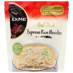 KA-ME Pad Thai Express Rice Noodles 2 - 5.3 oz Pouches