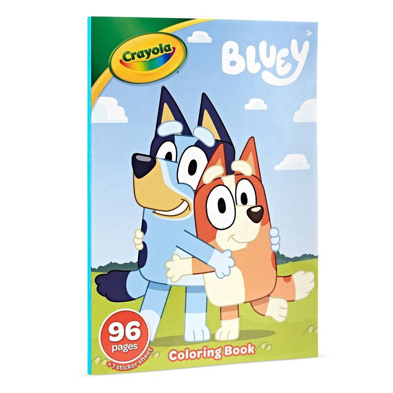 slide 2 of 5, Bluey Coloring Book, 1 ct