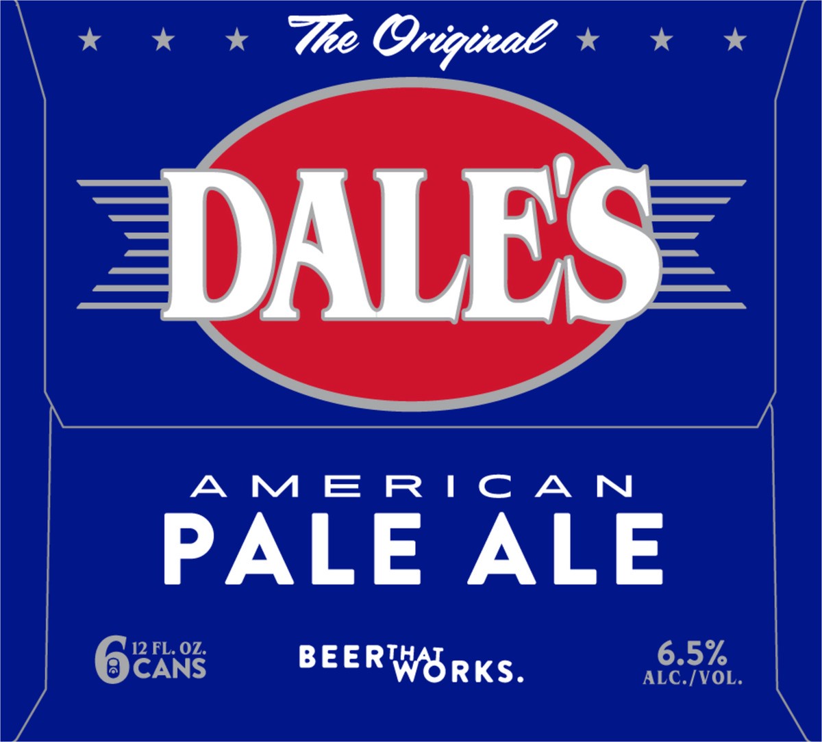 slide 3 of 4, Dale's Oskar Blues Dales Pale Ale 4/6/12oz, 6 ct; 12 fl oz
