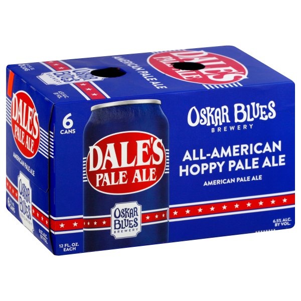 slide 1 of 1, Oskar Blues Brewing Oskar Blues Dale's Pale Ale, 6 ct; 12 oz