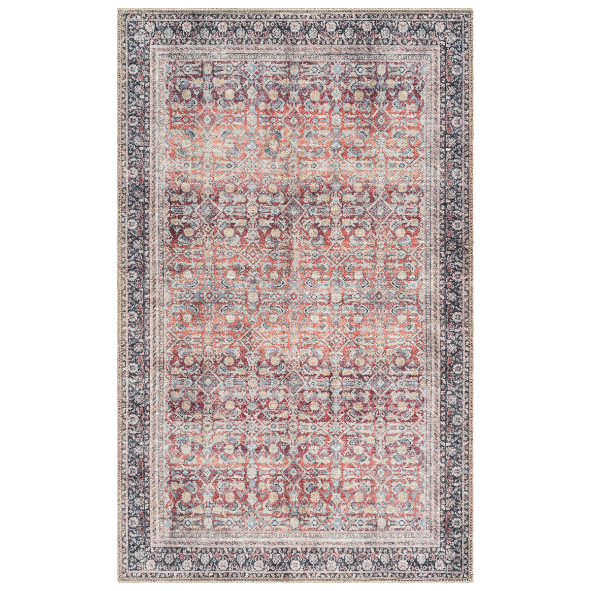 slide 1 of 3, Gertmenian Zavier Fardad Washable Scatter Rug, 20x32, Brown, 1 ct