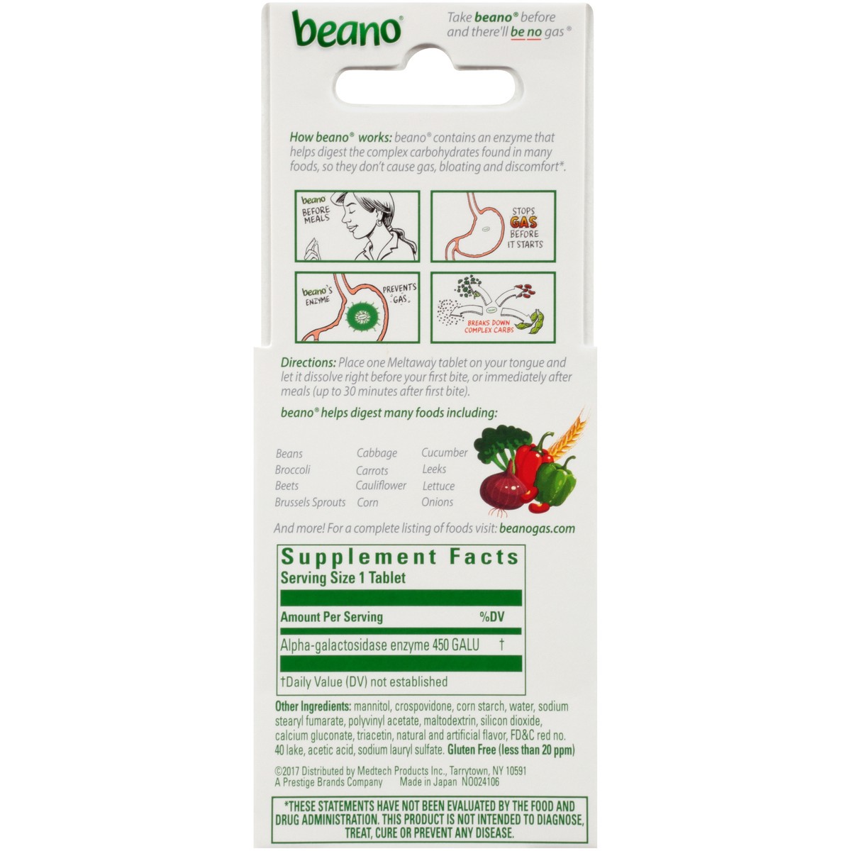 slide 4 of 10, Beano Strawberry Meltaways Tabs, 15 ct