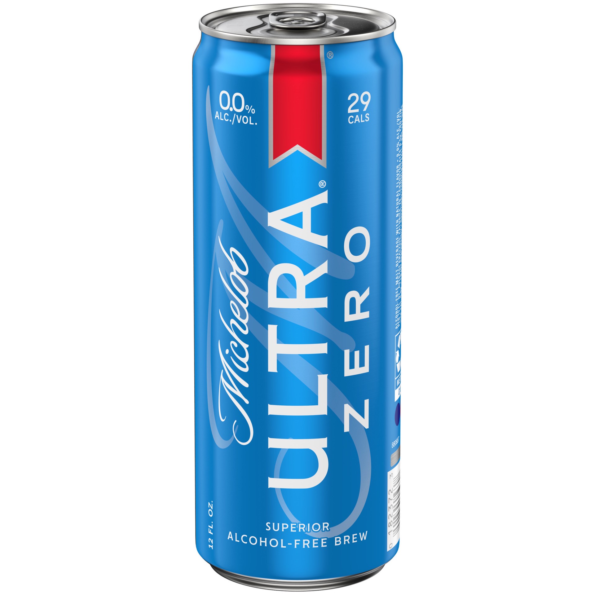 slide 1 of 5, Michelob ULTRA Zero Non-Alcoholic American Lager Beer 12 fl oz Can, 12 fl oz