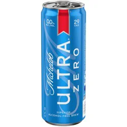 Michelob ULTRA Zero Non-Alcoholic American Lager Beer 12 fl oz Can