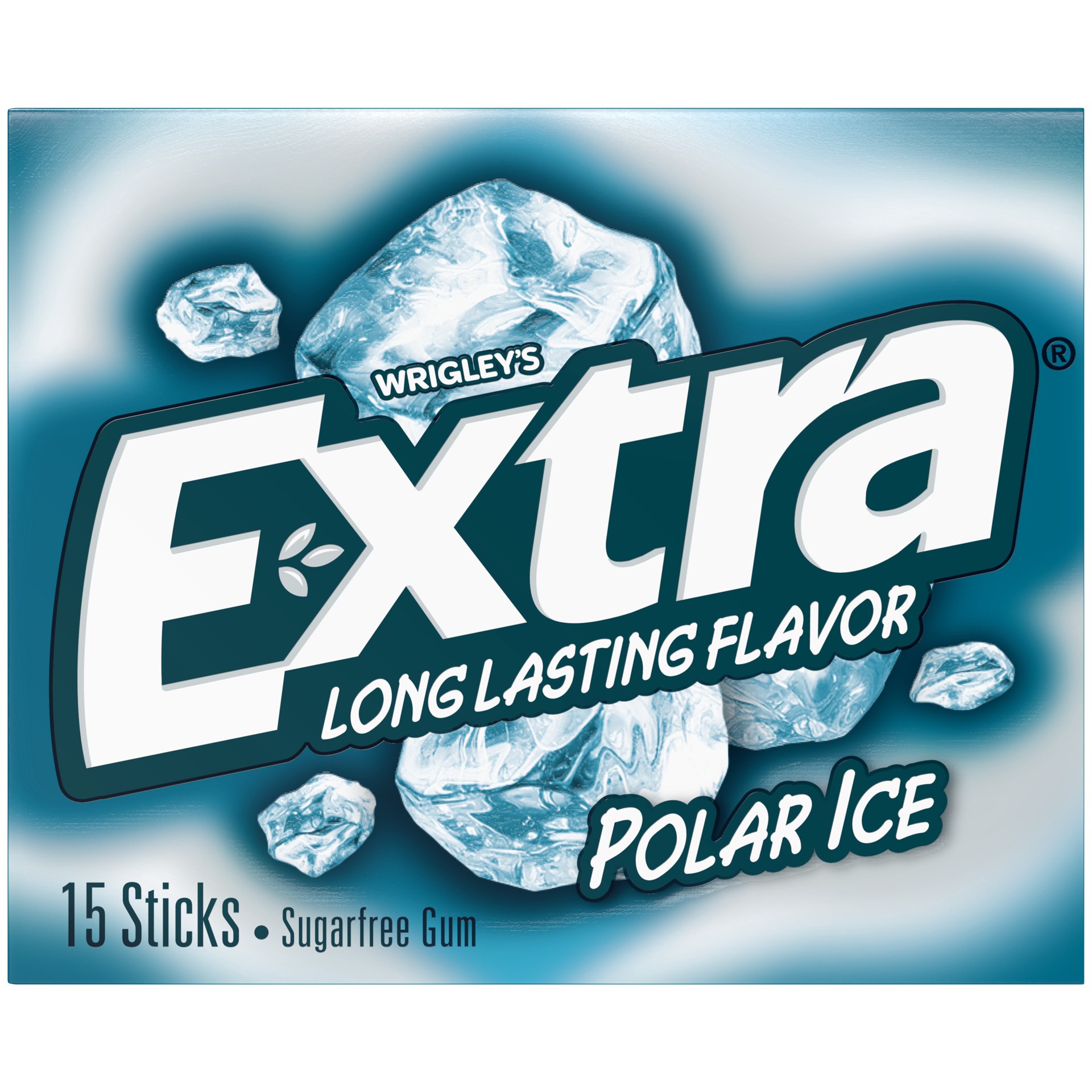 slide 1 of 74, Extra Polar Ice Sugarfree Gum - 15ct, 