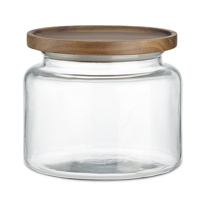 slide 1 of 1, Anchor Hocking Montana Jar w/Acacia Lid, 64 oz