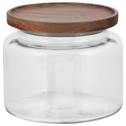 Anchor Hocking Montana Jar w/Acacia Lid