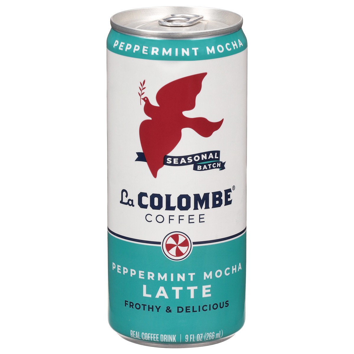 slide 1 of 9, La Colombe Seasonal Batch Peppermint Mocha Latte Coffee - 9 fl oz, 9 fl oz