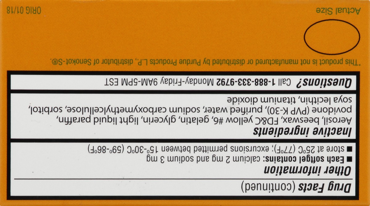 slide 10 of 11, CVS Health Senna Plus Softgels, 60 Ct, 1 ct