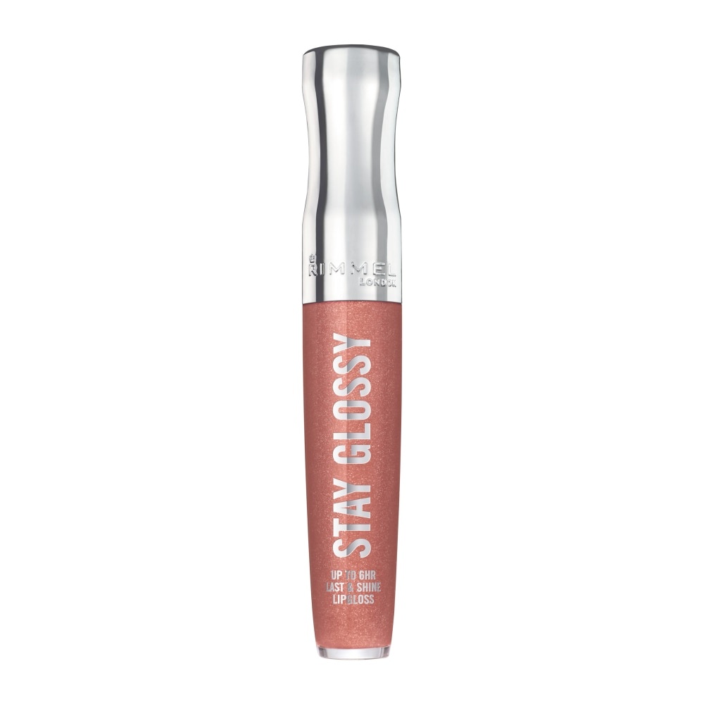 slide 1 of 3, Rimmel Stay Glossy Down To Gloss, 0.1 oz