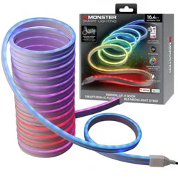 Monster Smart Lighting Neon Outdoor LED Light Strip 16.4ft, 1 ct