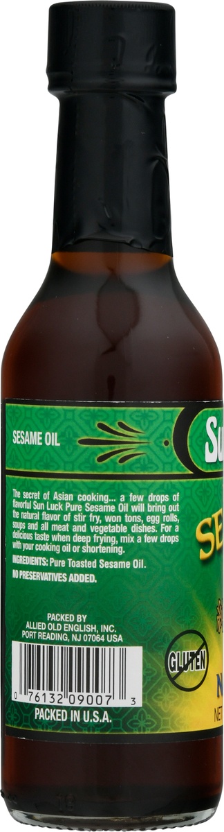 slide 7 of 11, Sun Luck Japanese Sesame Oil, 5 oz