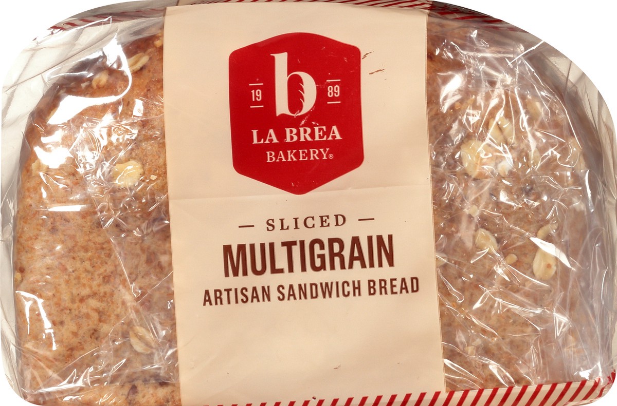 slide 3 of 12, La Brea Bakery Sliced Whole Wheat & Honey Artisan Sandwich Bread 24 oz, 24 oz