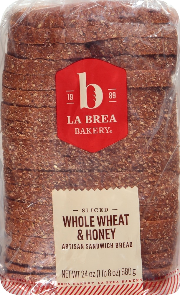La Brea Bakery Artisan Whole Wheat Honey Sandwich Bread 24 oz Shipt