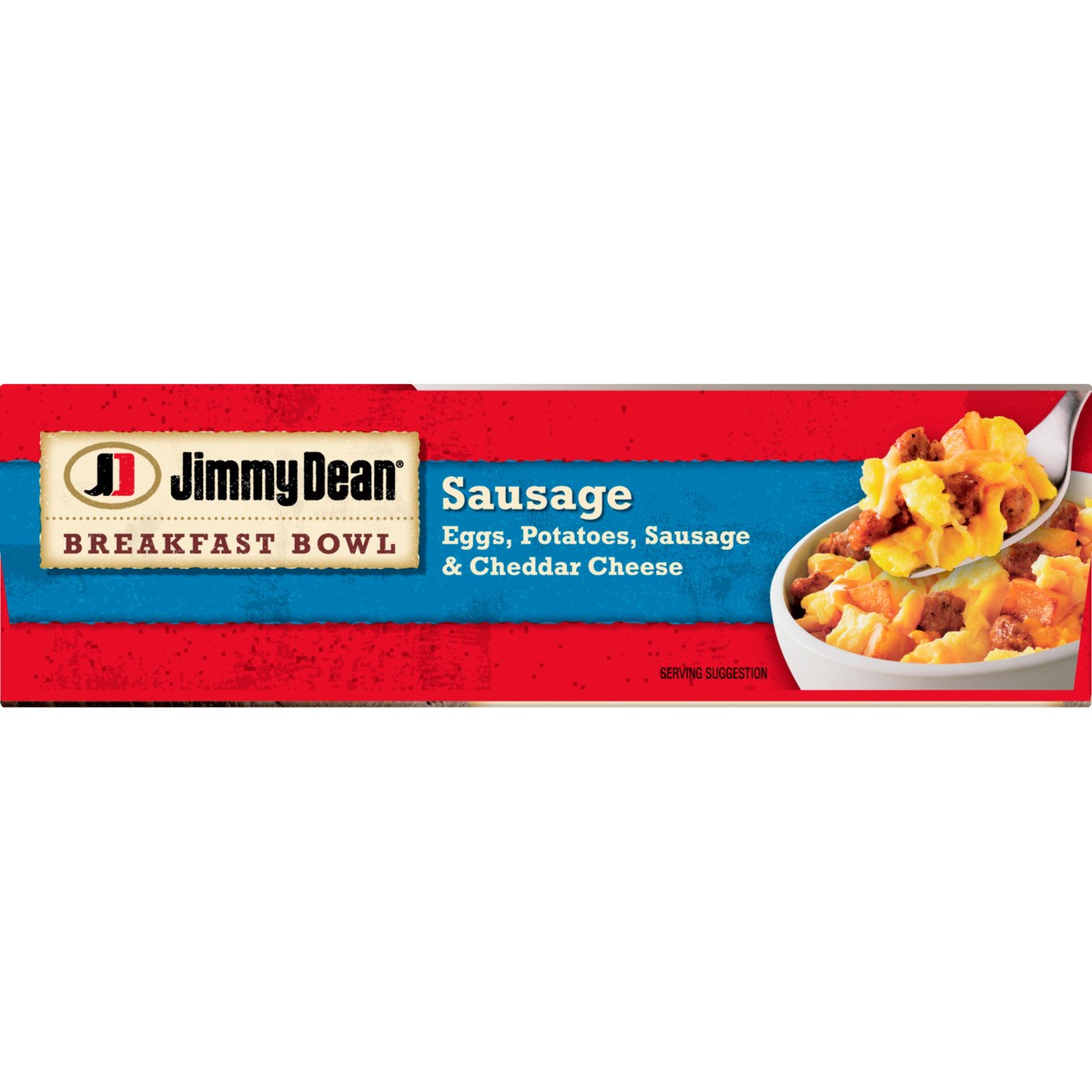 slide 4 of 9, Jimmy Dean Breakfast Bowl, Sausage, Frozen, 7 oz Bowl, 198.45 g