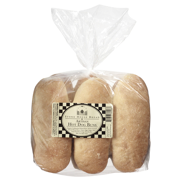 slide 1 of 1, Stone Brewing House Bread Artisan Hot Dog Buns, 6 ct; 15 oz