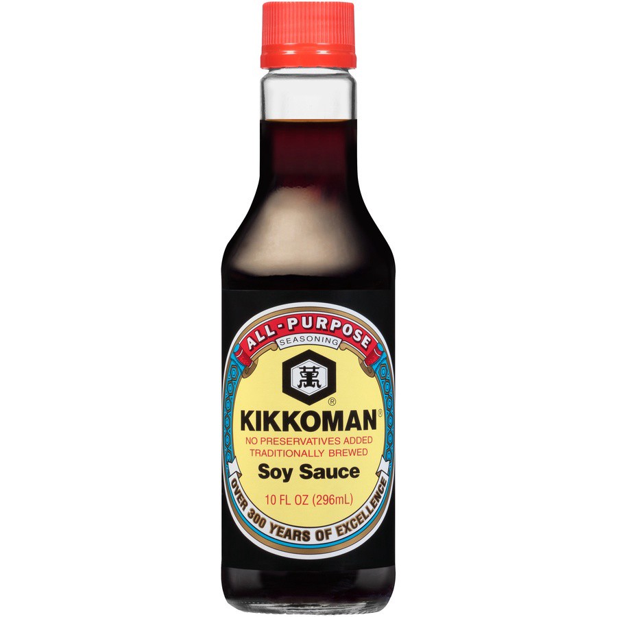 slide 1 of 9, Kikkoman All-Purpose Soy Sauce 10 fl oz, 10 fl oz