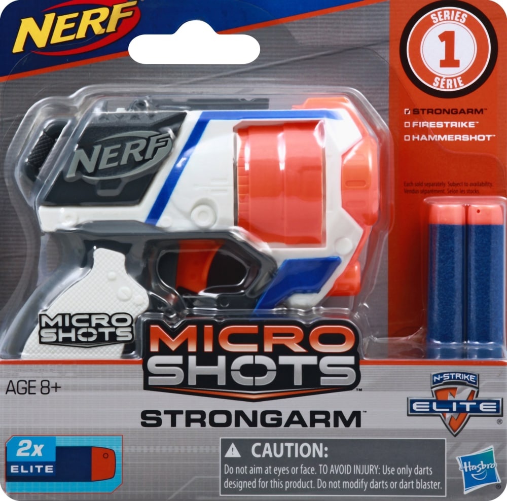 slide 1 of 1, Nerf Microshots Zombie Strike Hammershot Blaster, 1 ct