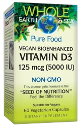 Whole Earth & Sea Vegan Bioenhanced Vitamin D3