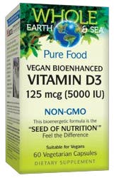 Whole Earth & Sea Vegan Bioenhanced Vitamin D3