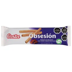 Costa Obsesion Chocolate Cream Wafers Sticks 3.0 oz
