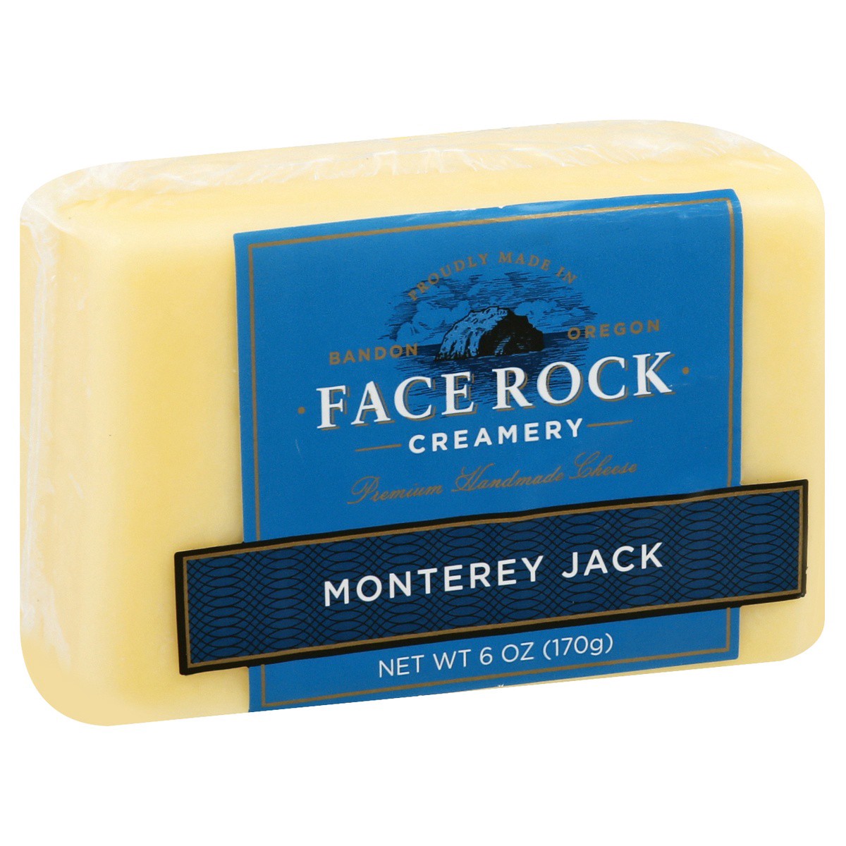 slide 2 of 9, Face Rock Creamery Premium Monterey Jack Handmade Cheese, 6 oz