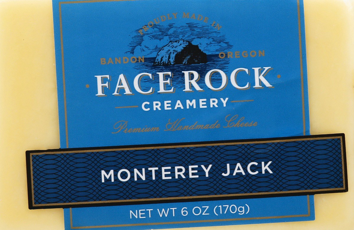 slide 6 of 9, Face Rock Creamery Premium Monterey Jack Handmade Cheese, 6 oz