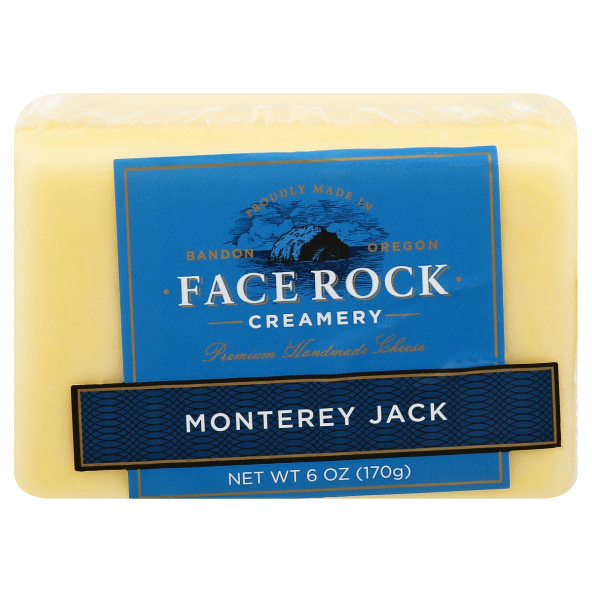 slide 1 of 9, Face Rock Creamery Premium Monterey Jack Handmade Cheese, 6 oz