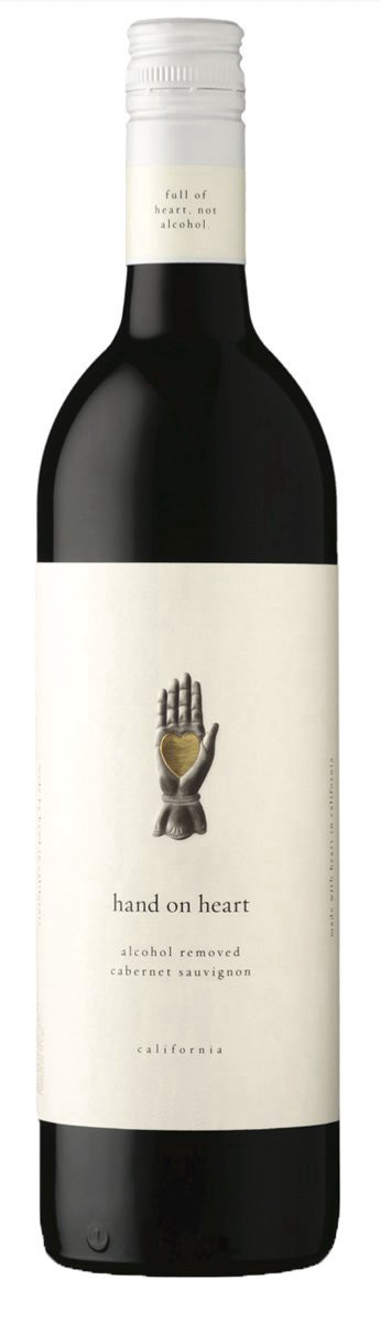 slide 1 of 1, Hand On Heart Na Sauvignon Blanc, 750 ml