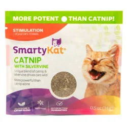 SmartyKat With Silvervine Catnip 0.5 oz