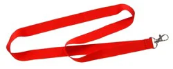 Hillman Solid Lanyard - Red